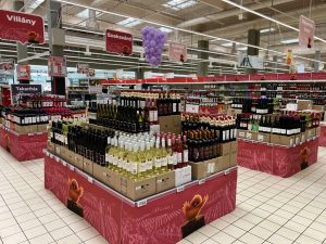 Díjnyertes borok, niche különlegességek ünnepe – őszi borvásár az Auchanban